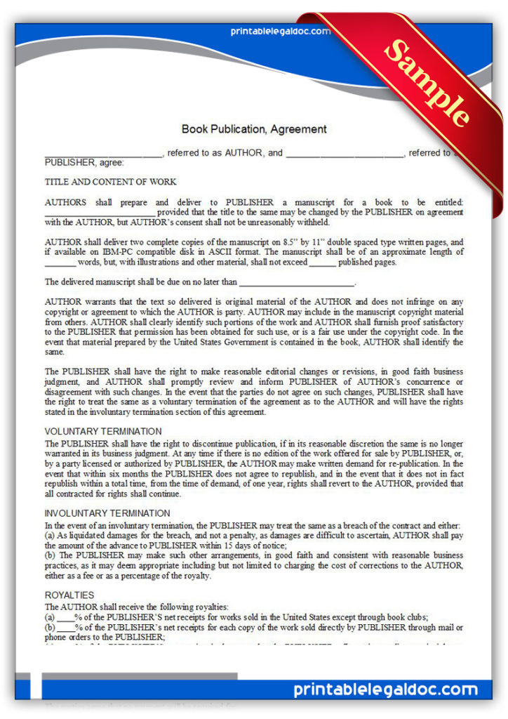 Printable-Book-Publication,-Agreement-Form