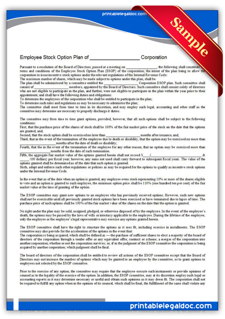 Printable-ESOP-Form