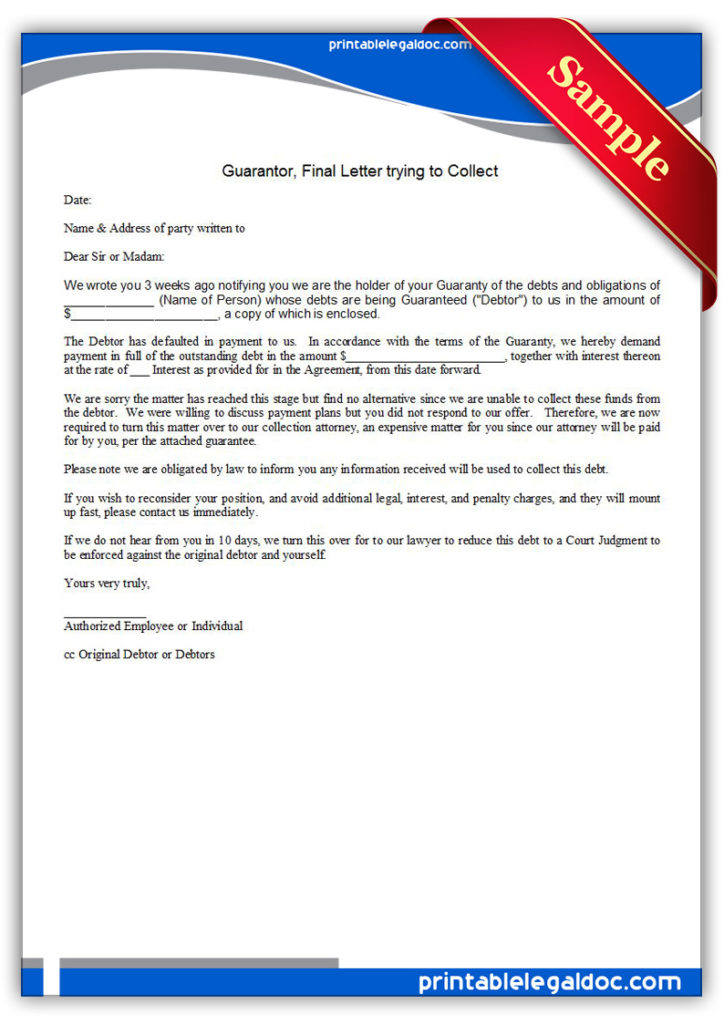 Printable-Guarantor,-Final-Letter-Trying-to-Collect-Form