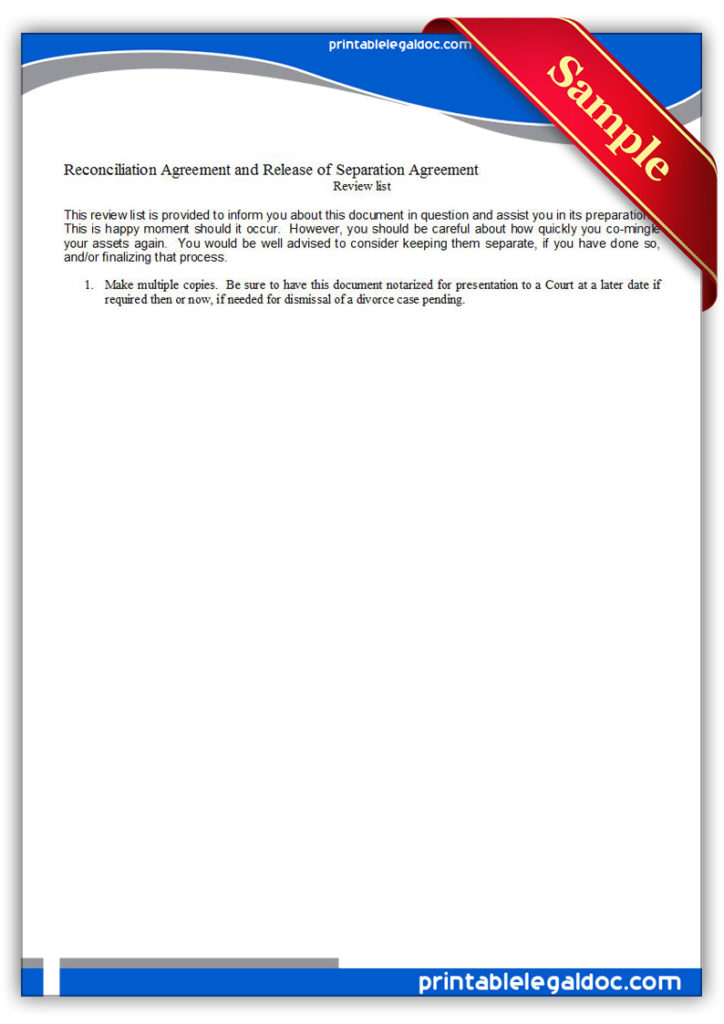 Printable-Reconciliation-Agreement2-Form