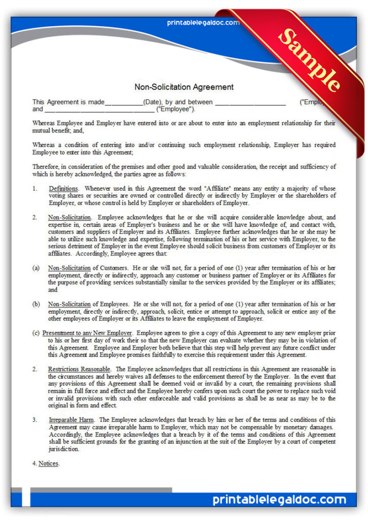 Printable-Non-Solicitation-Agreement-Form