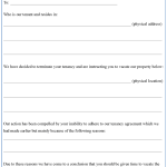Vacate Notice 