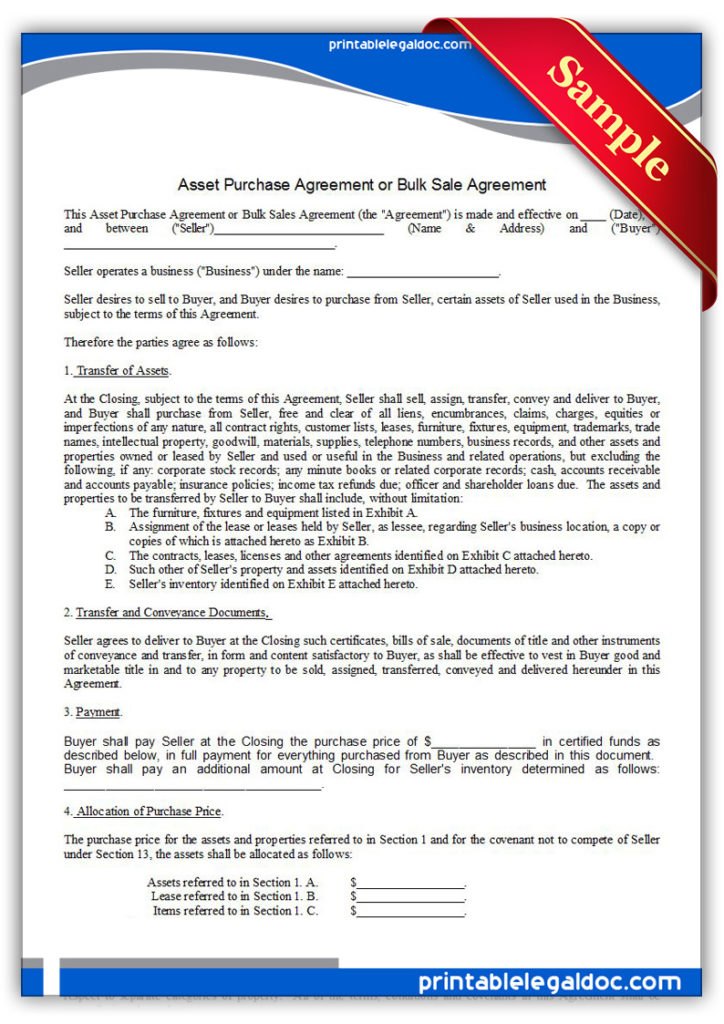 Printable-Asset-Purchase-Agreement-Form