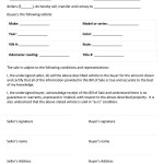 Auto BIll Of Sale
