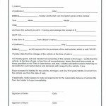 Auto BIll Of Sale