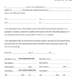Auto Bill of Sale 19 Auto BIll Of Sale
