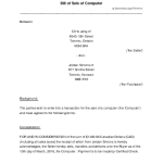 bill of sale templates