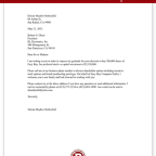 Free Printable Business Letter Template Form (GENERIC)