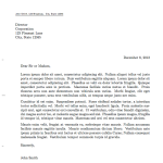 Business Letter Template 13 business letter template