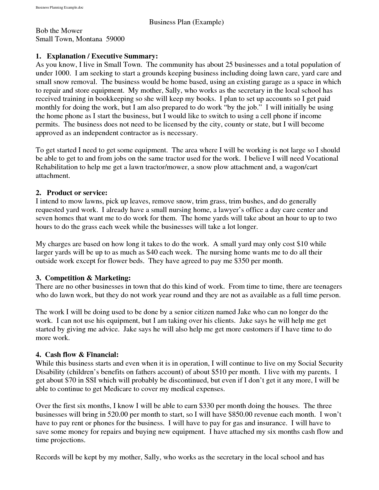 Business plan examples for students pdf Business plan examples for students pdf image