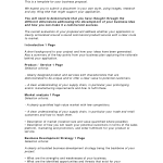 business proposal template