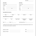 Champer Bill of Sale 