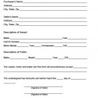 Printable Camper Bill of Sale Form Image 5