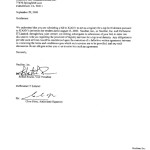 A Letter of Intent 