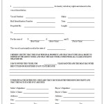 Boat Bill Of Sale 