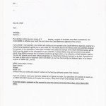 Credit Reference Letter