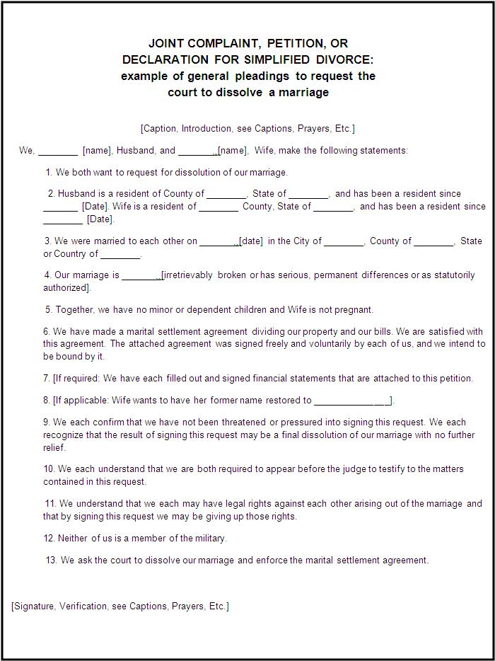 free-printable-divorce-papers-form-generic