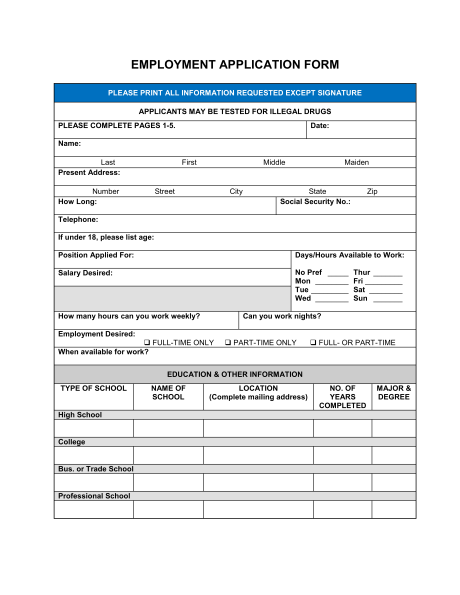 free-printable-job-application-form-template-form-generic