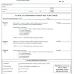 lawn care contract