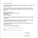 Lawn Service Contract 