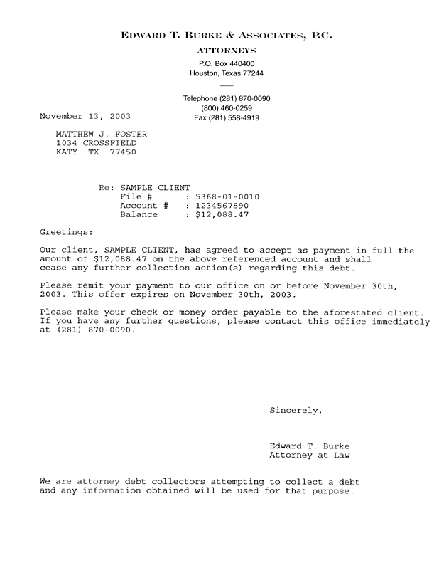 Letter of Agreement 2 Letter of Agreement