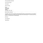 Letter of Resignation 