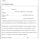 Liability Release Form Template 