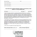 Liability Release Form Template 
