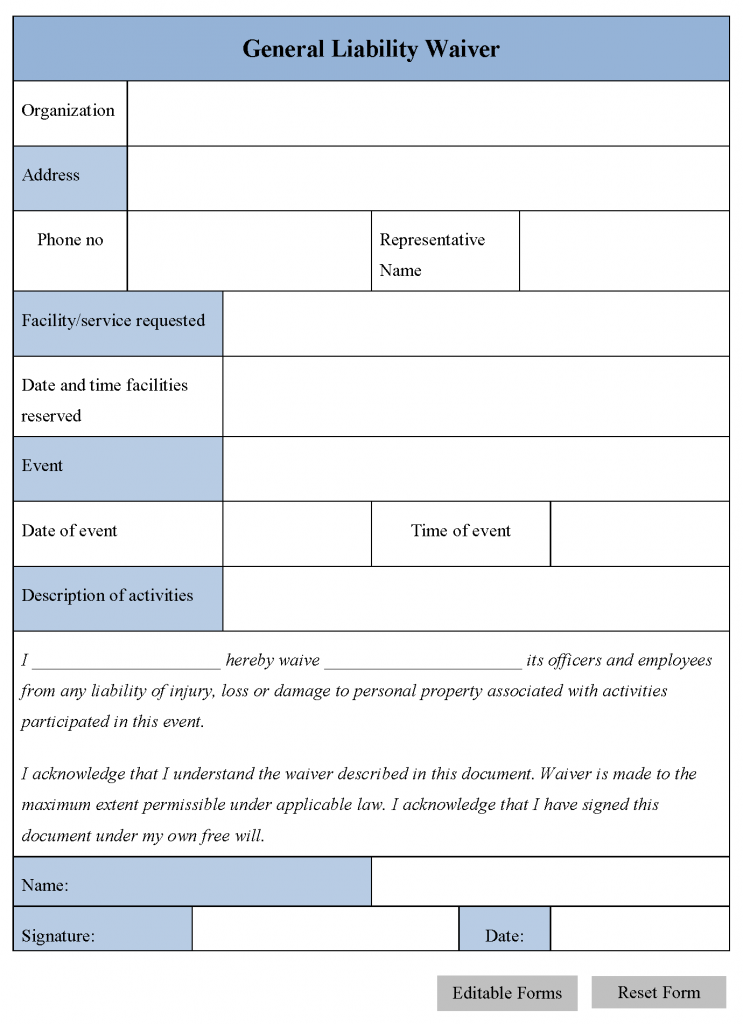 free-printable-liability-release-waiver-form-form-generic