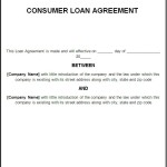 loan contract template