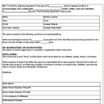 Motorcycle Bill of Sale 