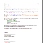 Offer Letter Template 