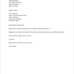 Offer Letter Template 