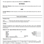 Personal Loan Contract