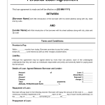 Personal Loan Contract
