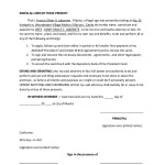 Power of Attorney 