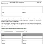 Printable Bill of sale for travel trailer 