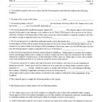 Free Printable Residential Lease Form (GENERIC)