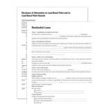 Residential Lease 