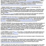 Free Printable Residential Lease Form (GENERIC)