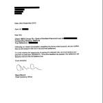 Settlement Letter