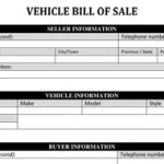 Tractor Bill of Sale 