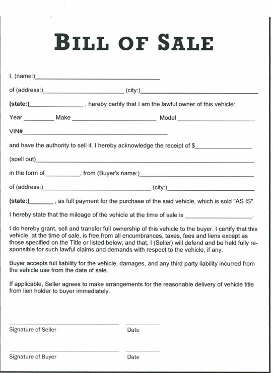 free-printable-tractor-bill-of-sale-form-generic