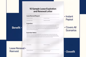 Sample Lease Expiration and Renewal Letter